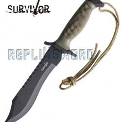 Couteau de Chasse Survivor HK-6001 Master Cutlery Poignard Dague Repliksword