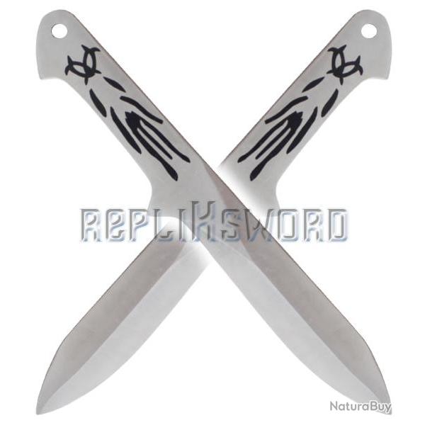 Set 2 Couteaux a Lancer Altair Replique Assassin's Creed Repliksword