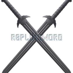 2X Glaive de Combat Romain Polypropylene Epee Repliksword