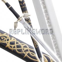 Zelda Epee de Link 124cm Black Edition Master Sword Excalibur Repliksword