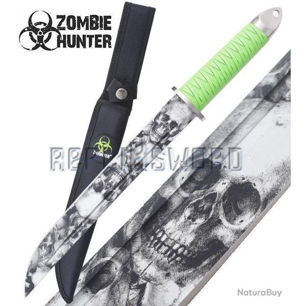 Poignard Tanto Zombie Hunter Couteau Death ZB-120GS Master Cutlery Dague Repliksword