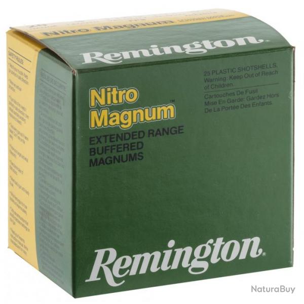 Cartouche Remington Nitro Magnum calibre 20 Numro