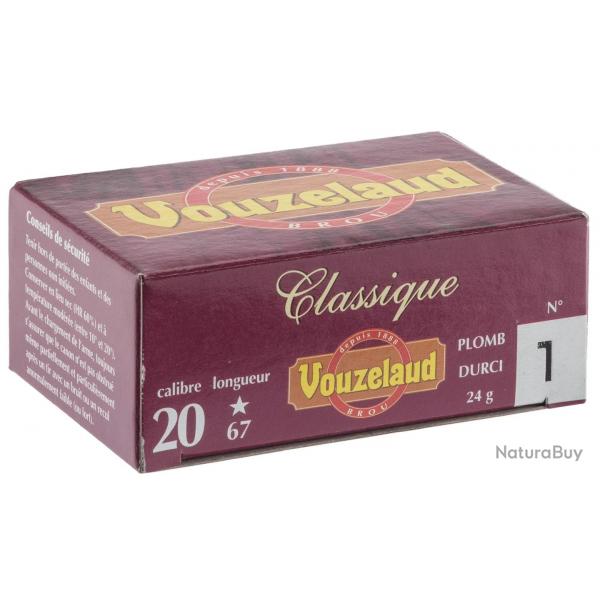Cartouches Vouzelaud Classique grand culot cal.20