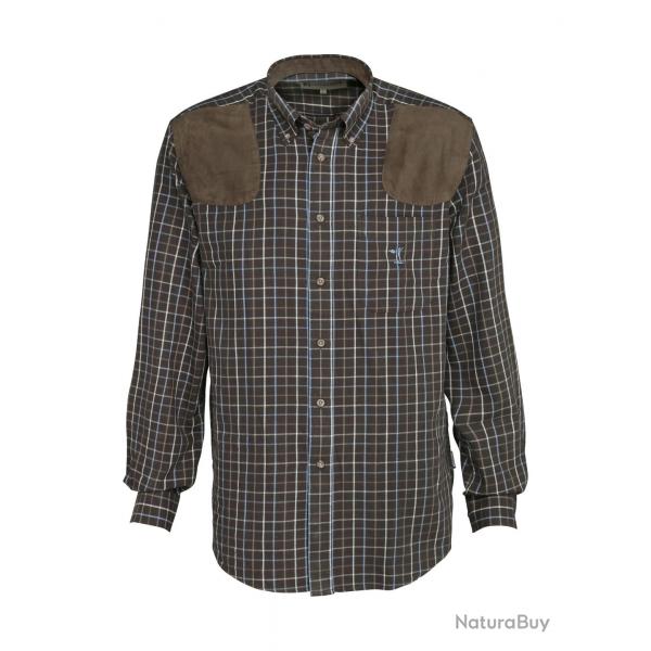 Chemise Sologne Percussion Marron