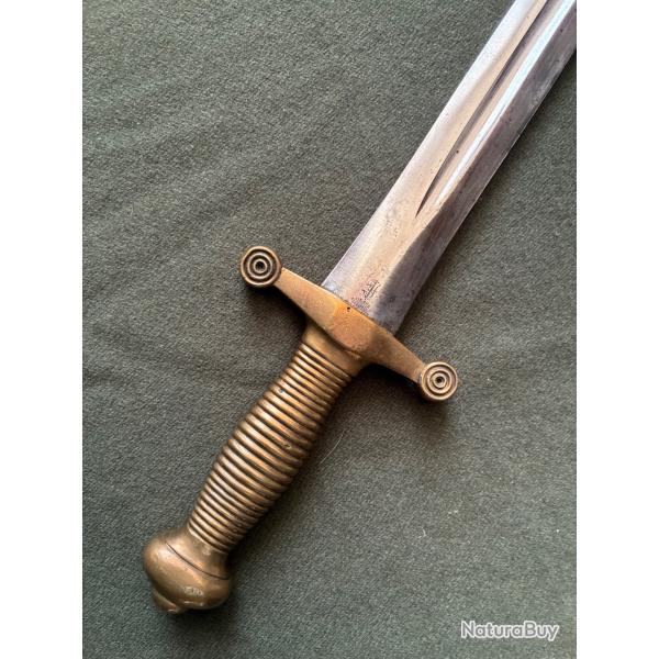 GLAIVE allg de pompier ou cantinire  Mle 1855