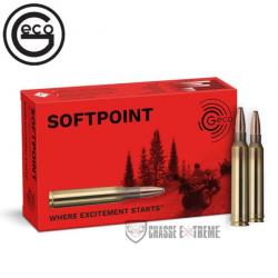 20 Munitions GECO Demi Blindée cal 7X65R 165gr SP