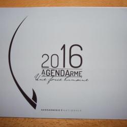 Agenda 2016 - Neuf - Gendarmerie Nationale - France