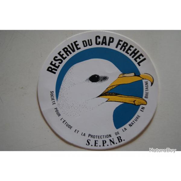 1 AUTOCOLLANT de la RESERVE DU CAP FREHEL  COLLECTOR