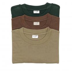 Lot de 3 T shirts unis Percussion