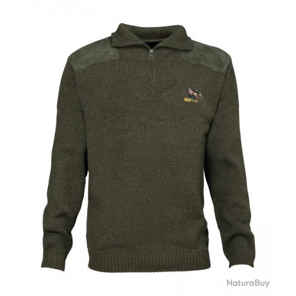 Pull de chasse Idaho broderie Sanglier