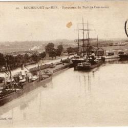 CPA - ROCHEFORT - sur-MER-Panorama du Port de Commerce N°360