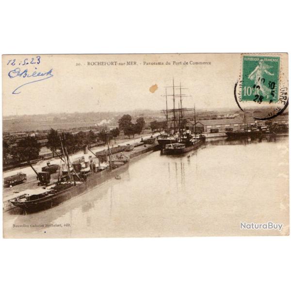CPA - ROCHEFORT - sur-MER-Panorama du Port de Commerce N360