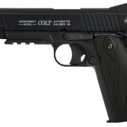 Colt 1911 Co2 Rail Gun Blackened (Cybergun)