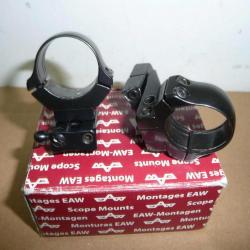 montage EAW colliers 1 pouce  MAUSER  BRNO 98  REMINGTON  7400