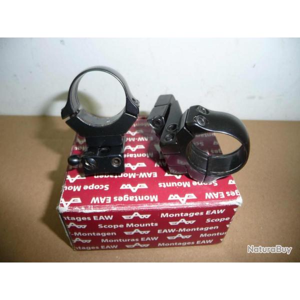 montage EAW colliers 1 pouce  MAUSER  BRNO 98  REMINGTON  7400