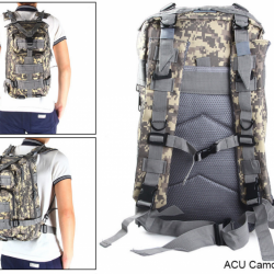 SAC A DOS TACTIQUE TREKKING SPORT VOYAGE CAMPING CAPACITE 30 L Mod ACU CAMOUFLAGE