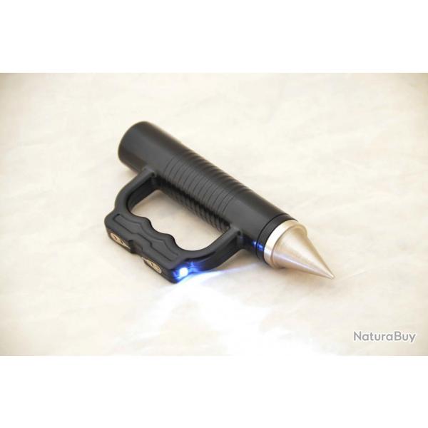 Tazer - Shocker casse tte 2 000 000 V  + lampe et stylo *Rechargeable au secteur*