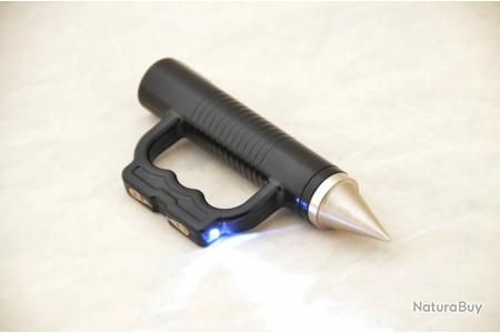 Shocker- Tazer casse tête 2 000 000 V + lampe et stylo