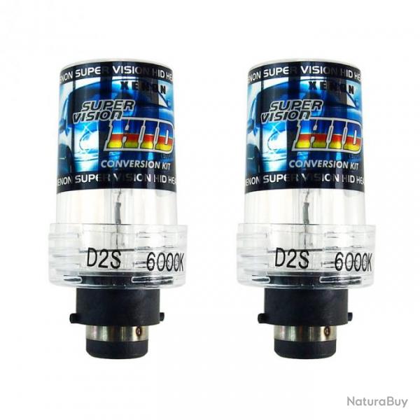 2 AMPOULES XENON D2S - D2R - D2C NEUVE HID SUPERVISION