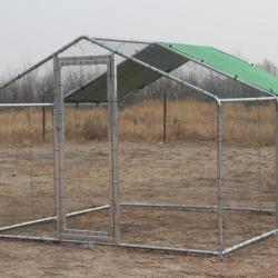 Poulailler GEANT 4x3x2,25m abri poule caille enclos volière cage oiseau volière de jardin chatière