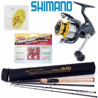 kit canne a peche truite