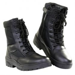 Chaussures de sniper avec zipp YKK - couleur noir - taille 37 - 231172