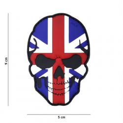 Patch 3D PVC Skull Royaume-Uni (101 Inc)