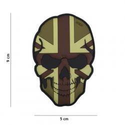 Patch 3D PVC Skull Royaume-Uni Camo (101 Inc)