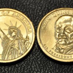 1 $ Dollar BU USA 2008 -John Quincy Adams- pièce commémorative - Présidents des États-Unis