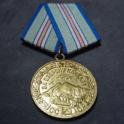 Belle médaille de l' URSS pour la Défense du Caucase.