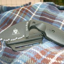 Couteau Ka-Bar TDI Law Enforcement Knife Acier AUS-8 Serrated Manche Zytel Made In USA KA1481
