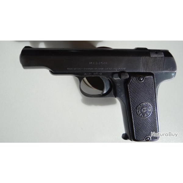 Pistolet Belge Melior calibre 7,65