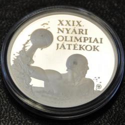 5000 Forint argent BE Hongrie 2008 -Jeux olympiques-Water-polo- pièce commémorative - Belle épreuve