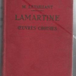 lamartine oeuvres choisies 1939 de levaillant
