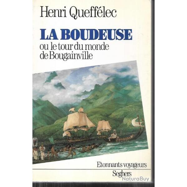 la boudeuse ou le tour du monde de bougainville d'henri quefflec , marine  voile