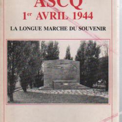 Ascq 1er avril 1944 la longue marche du souvenir ,  12e panzerdivision ss hitlerjugend commémoration