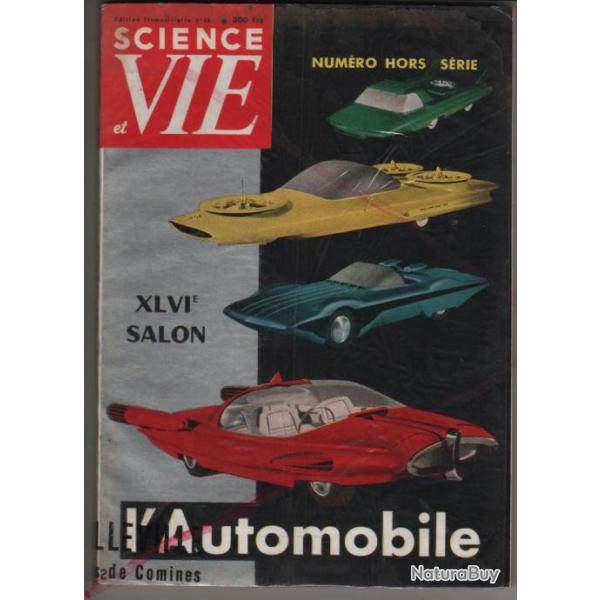 Science et vie l'automobile 1959. XLVIe salon