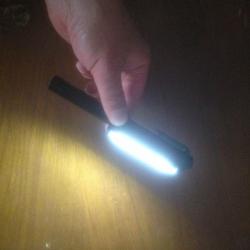 LAMPE TORCHE STYLO 9 LEDS ULTRA PUISSANTES (POLICE, CAMPING, RANDONNEE ETC..)
