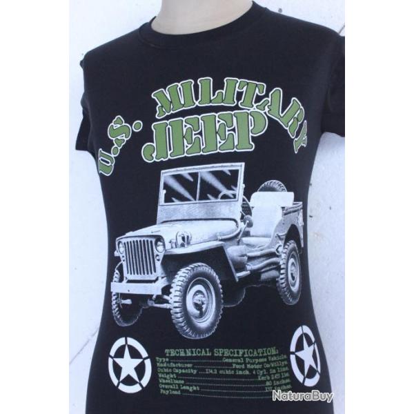 T-shirt Jeep-100% coton