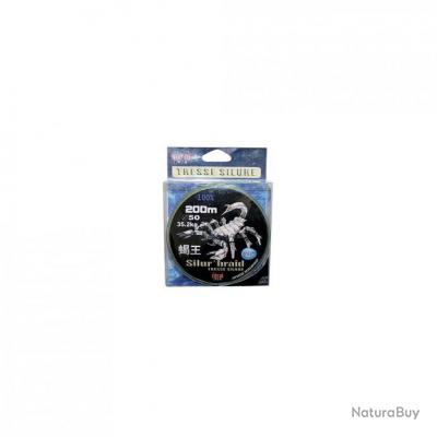 ++++ACTI-AUTAIN-TRESSE SILURBRAID ADAM'S 200m-Ø0.50-35.20kg (silure)
