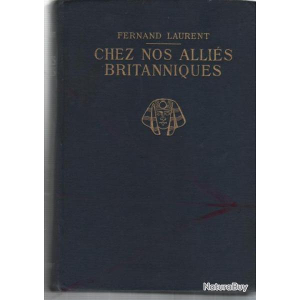 trs rare , chez nos allis britanniques , notes et souvenirs d'un interprte guerre 1914-1918