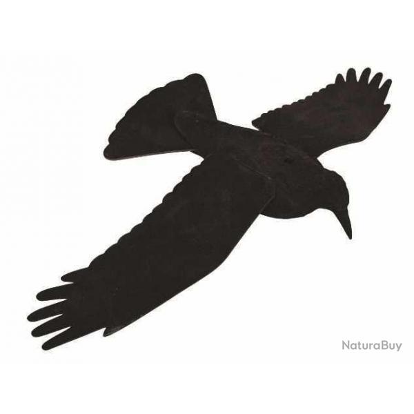 Forme de corbeau  ailes ouvertes