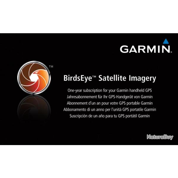 BIRDSEYE SATELLITE IMAGERY CARTE A GRATTER/TELECHARGEMENT INTERNET GARMIN  BIRDSEYE SATELLITE