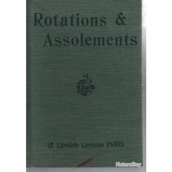 rotations et assolements f. parisot , culture , agriculture