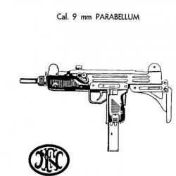 Uzi 9mm SMG FN HERSTAL manuel pdf