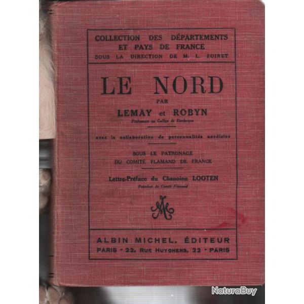 le nord par lemay et robyn 1926 , comit flamand de france , lille , hazebrouck, dunkerque , cambrs