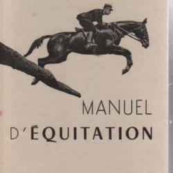 manuel d'équitation instruction du cavalier emploi et dressage du cheval  lavauzelle équitation