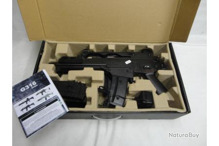Heckler & Koch MP7 A1 Pistolet à billes Electrique Type Mitraillette METAL  + 2000 billes - Airsoft