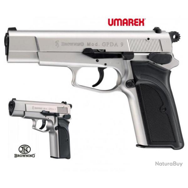 Pistolet  Browning  Mod. GPDA 9  Nickel     // Umarex
