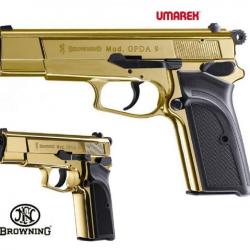Pistolet Militaire Browning  Mod. GPDA 9  Gold     // Umarex